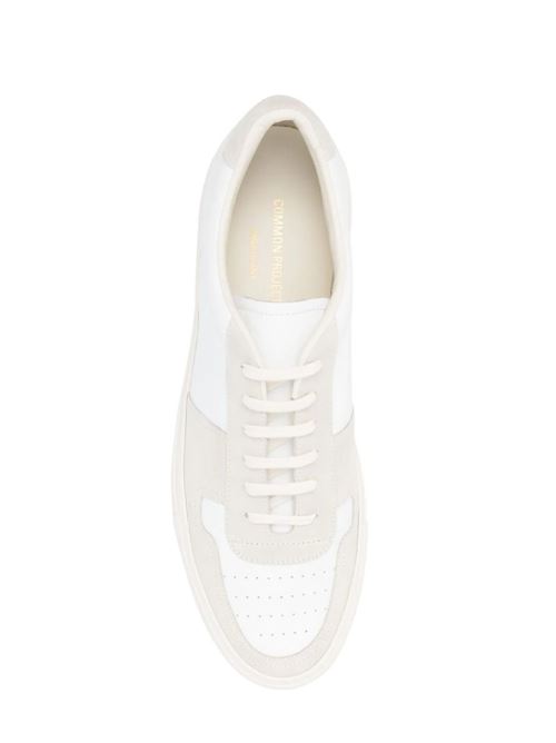 White/ecru calf leather/calf suede sneakers Common Projects | 24164102